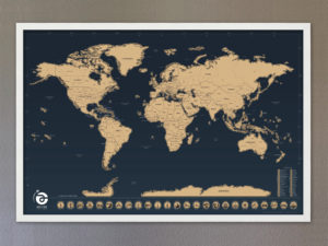 AZUIGO Scratch Map
