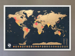 AZUIGO Scratch Map